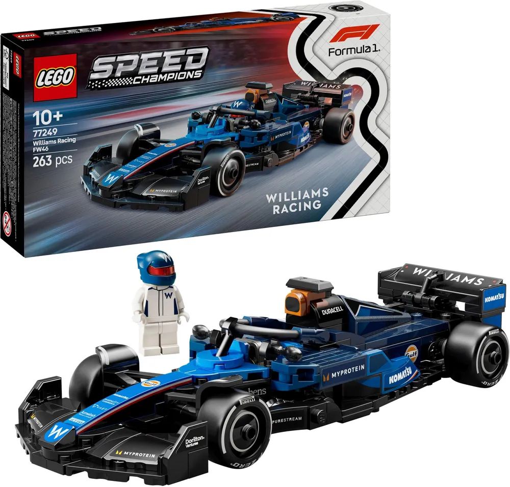 LEGO 77249 Speed Champions Williams Racing FW46 F1 Rennauto