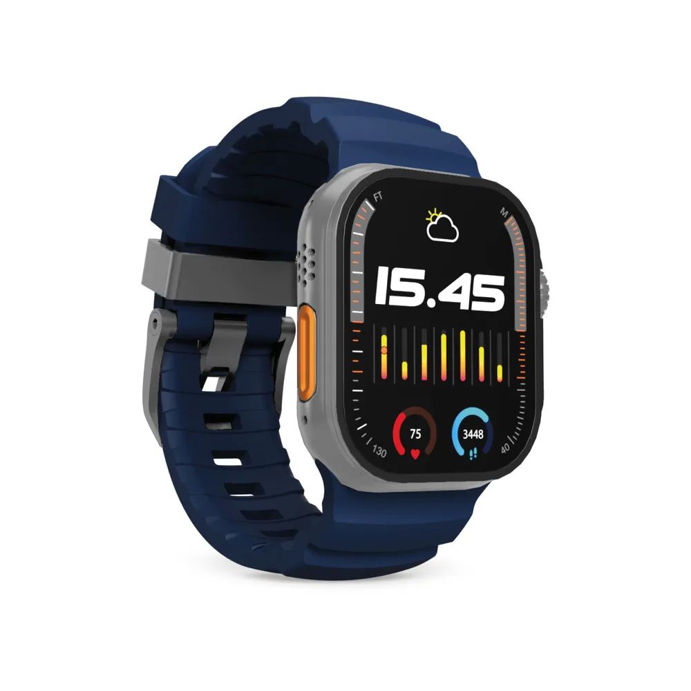 PURO ARMOR Band für Apple Watch 42 / 44 / 45 / 49mm, blau