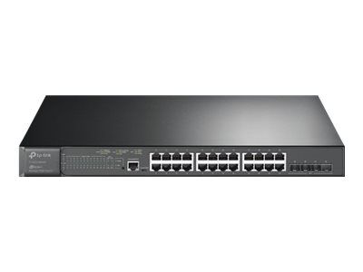 TP-LINK JetStream TL-SG3428XMP V3.6 - Switch - L2+ - managed - 24 x 10/100/1000 (PoE+)