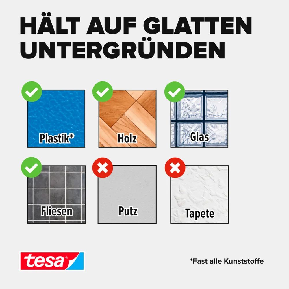 Tesa doppelseitiges Klebeband Universal 3m 30mm hochtransp.
