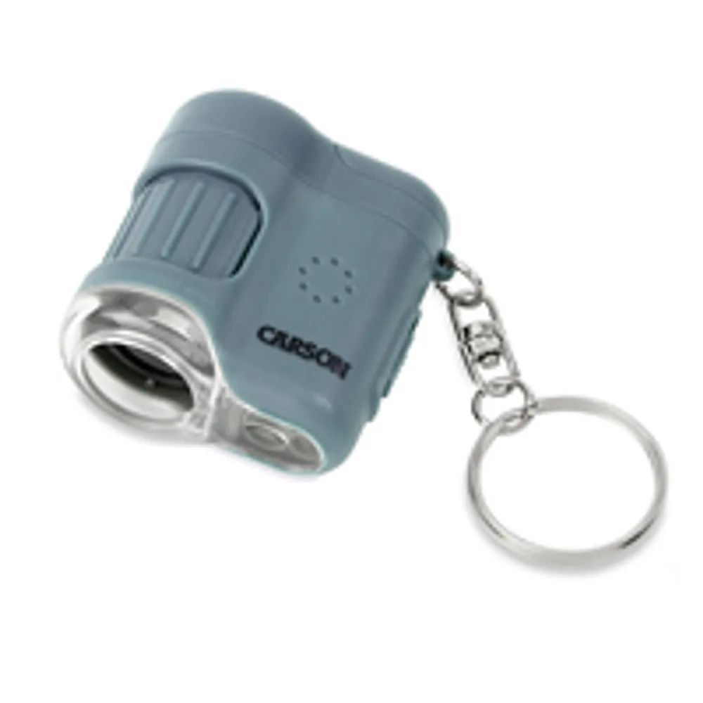 Carson MICROMINI 20X - Digitales Mikroskop - 20x - Blau - Silber - LED - Akku - 23 mm