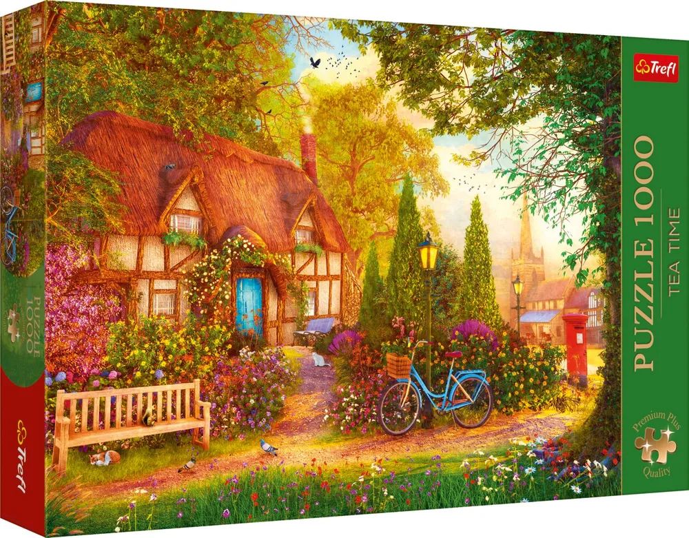 Trefl S.A. Pz. Cottage mit Reetdach 1000T