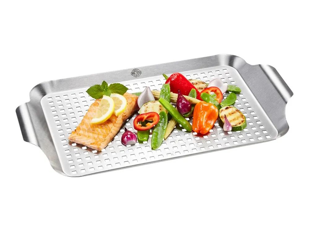 GEFU Grillpfanne - 25.4 x 42.5 x 2.9 cm - rechteckig