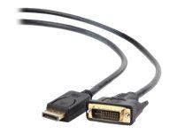 Gembird CC-DPM-DVIM-3M - DisplayPort-Kabel - DisplayPort (M)
