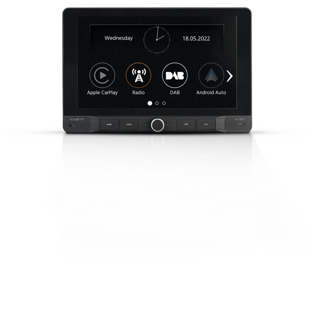 XZENT X-127 1-DIN Infotainer