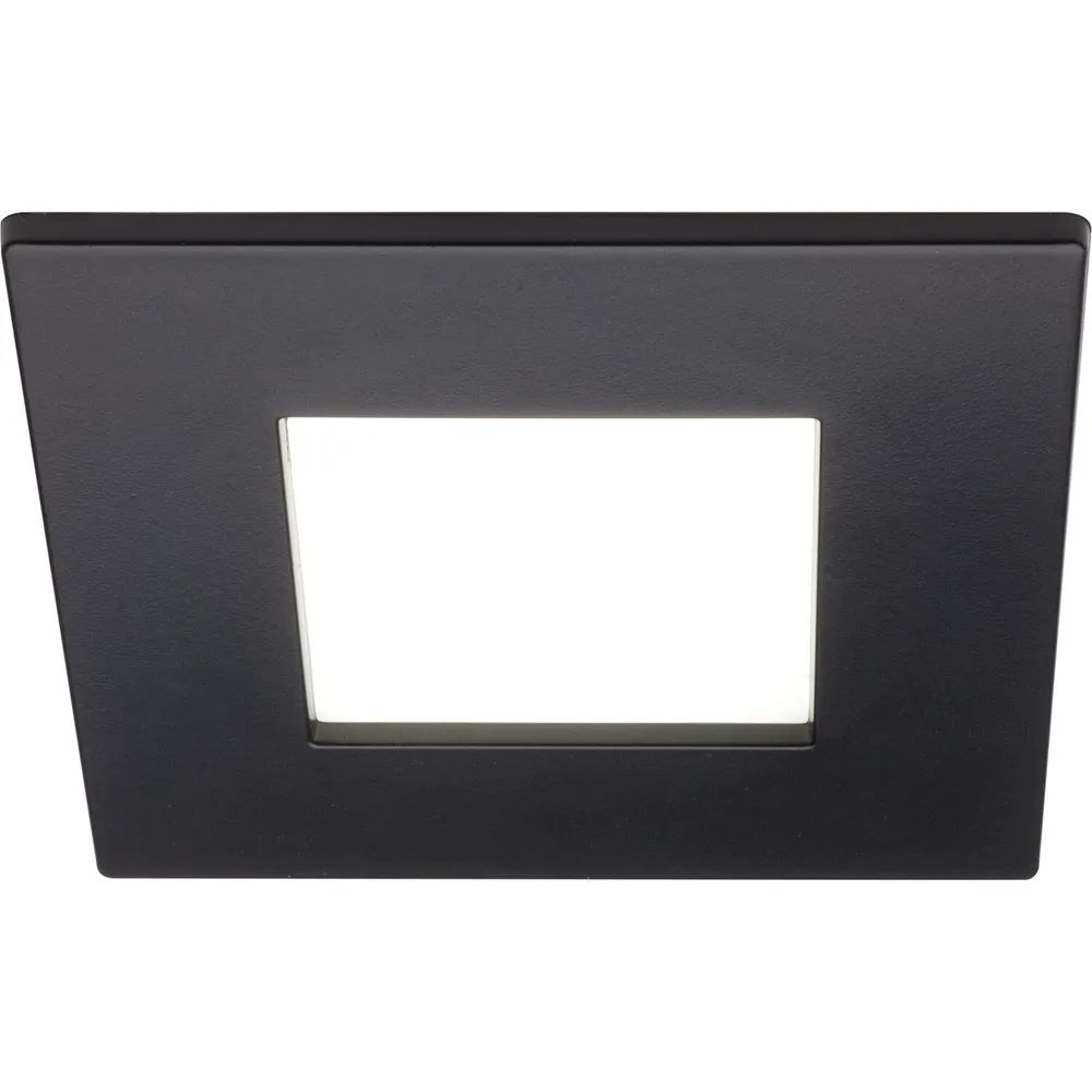 DOMUS LINE Einbauleuchte Quadrum Plus D-MOTION, schwarz matt