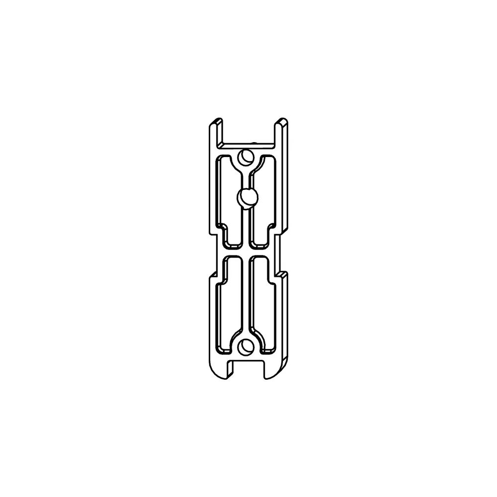 MACO Unterlage für Türschnapper 3 mm, grau RAL 9022 (44349)