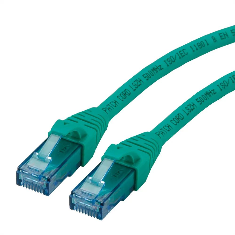 ROLINE Patchkabel Cat.6A UTP, Component Level, LSOH, grün, 20 m