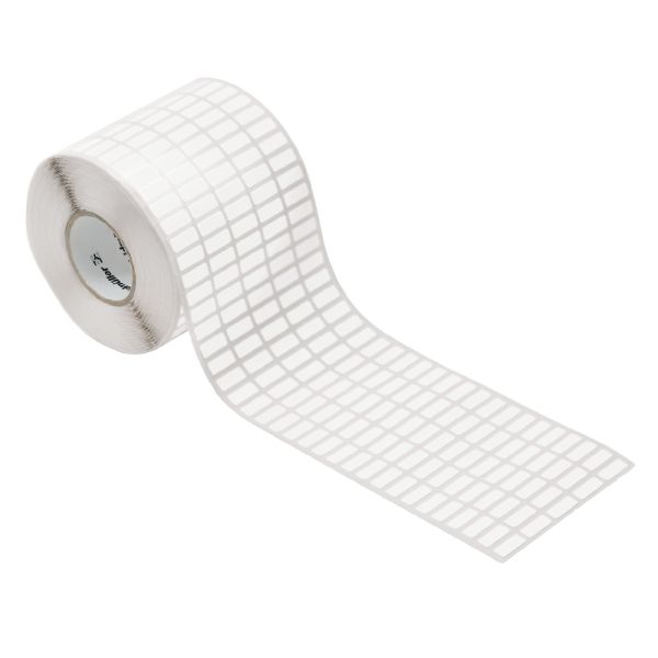 WEIDMÜLLER Gerätemarkierung, selbstklebend, 15mm, Baumwollgewebe, weiß