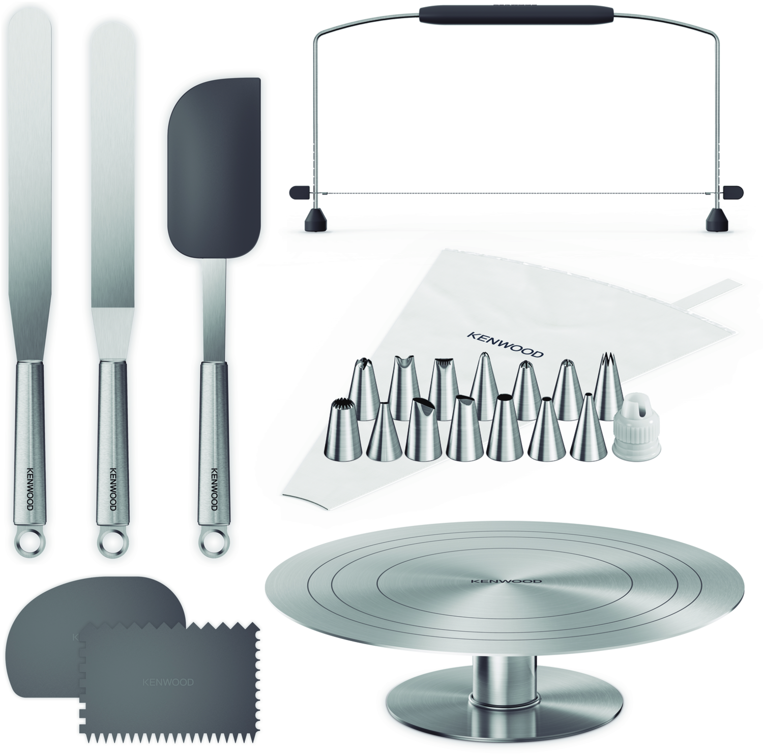 Kenwood Zubehör Torten Deko Set KWSD100S