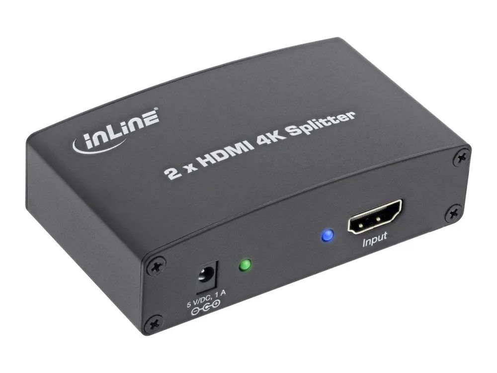 InLine HDMI Splitter/Verteiler - 2-fach - 4K2K kompatibel