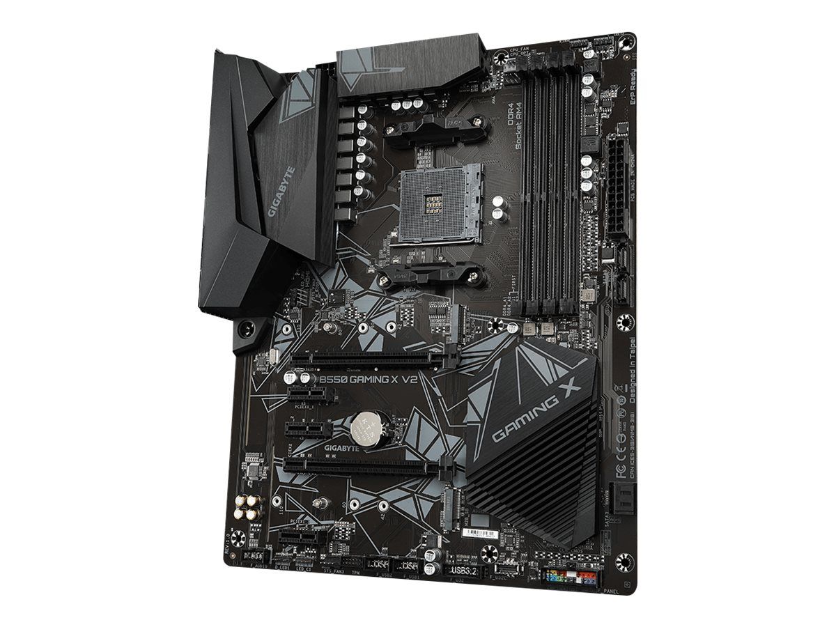 Gigabyte B550 GAMING X V2 - 1.0 - Motherboard - ATX - Socket AM4 - AMD B550 Chipsatz - USB 3.2 Gen 1, USB 3.2 Gen 2, USB-C Gen1 - Gigabit LAN - Onboard-Grafik (CPU erforderlich)