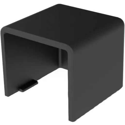 Kopos FÜR INST.KANAL LHD 20X20 / KOPOS ENDSTÜCK SCHWARZ 8621_FB