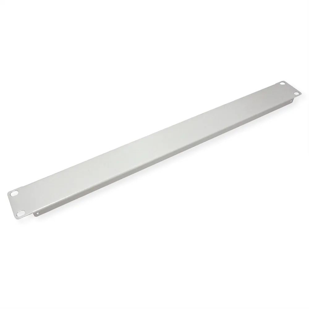 VALUE 19-Zoll-Blindplatte 1 HE, grau
