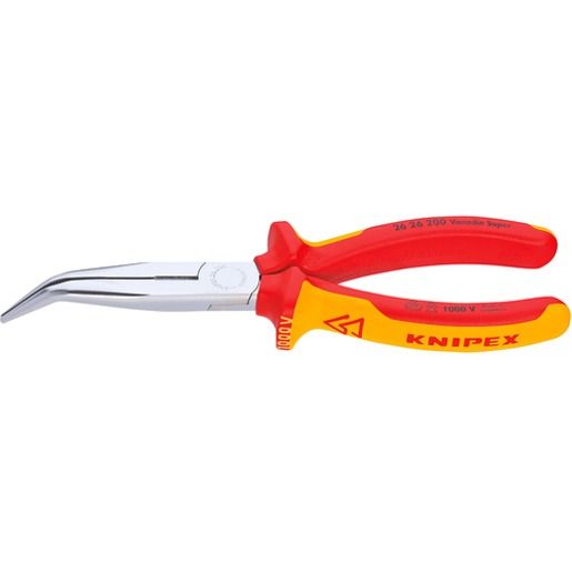 Knipex GEBOGEN VDE 200 MM / KNIPEX FLACHRUNDZANGE 26 26 200