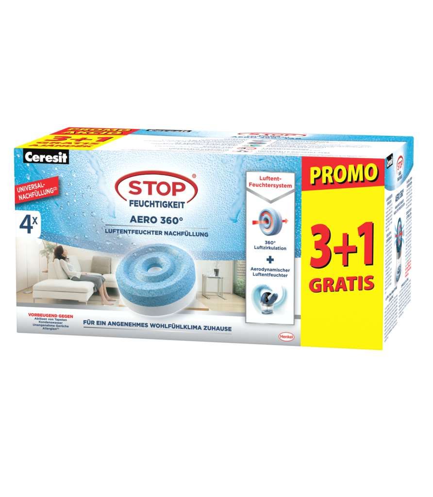 Ceresit Feuchtigkeit 360º Tabs, 4 Stück