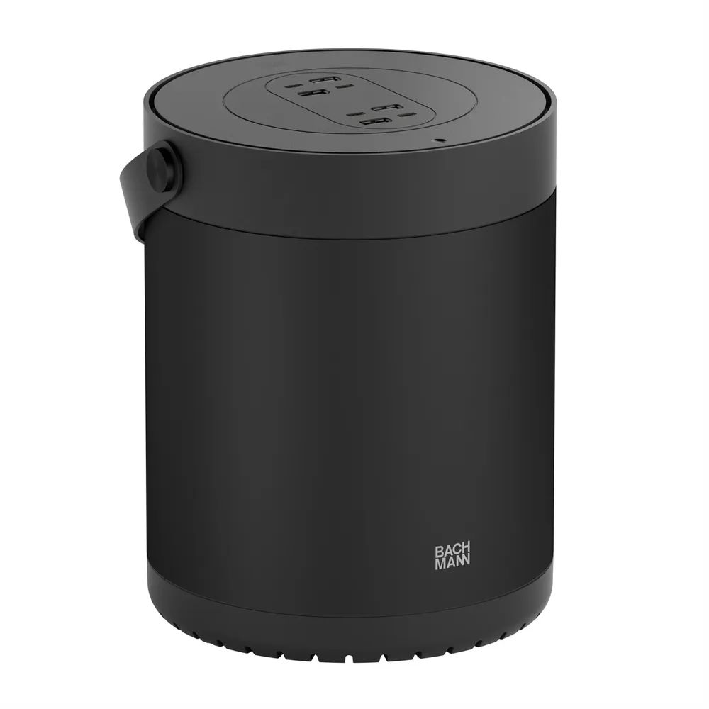 BACHMANN MOV:E POWER UNIT 4x Charger USB-A/C, 220W, schwarz
