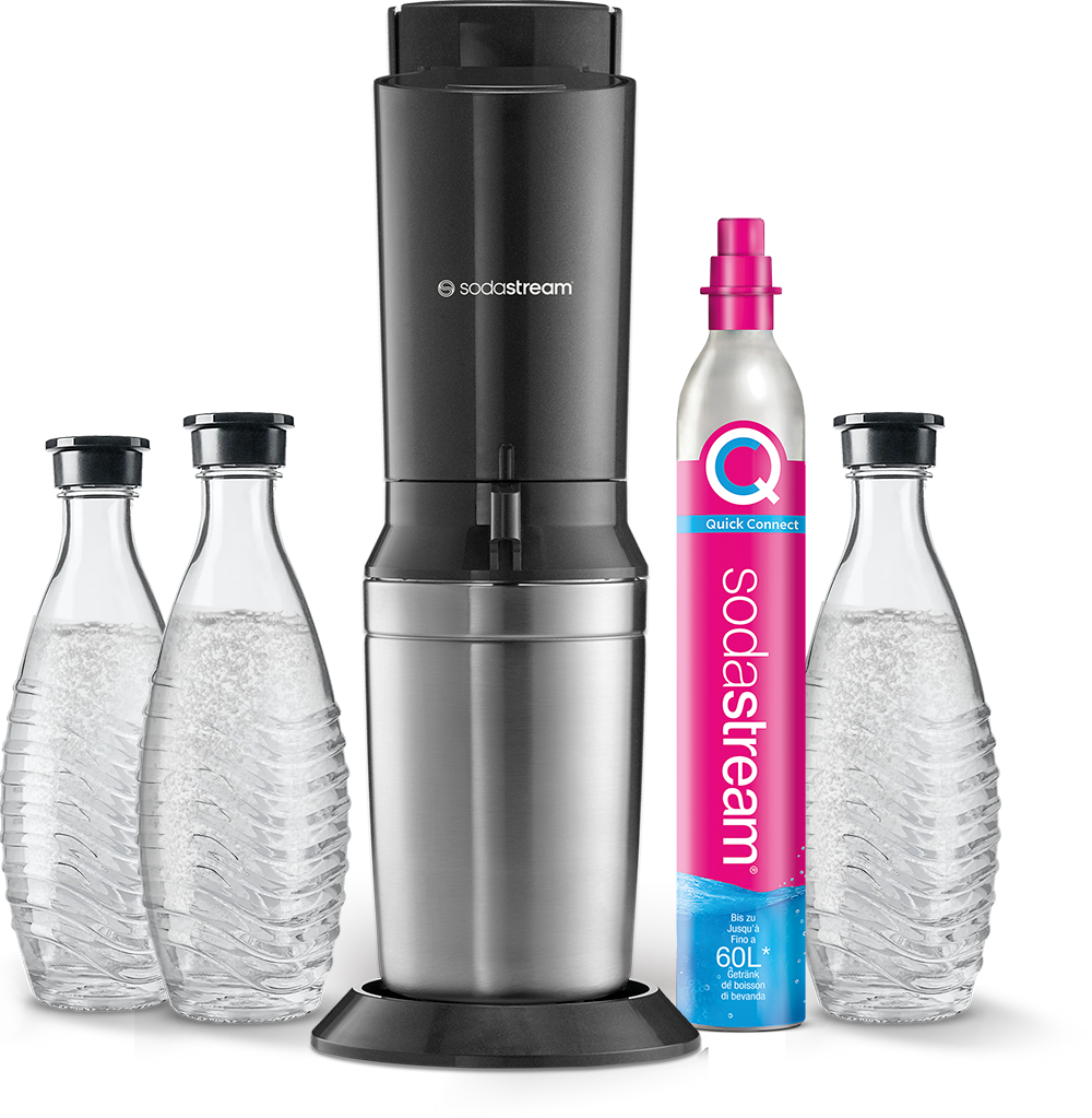 SodaStream Crystal 3.0 titan Vorteilspack