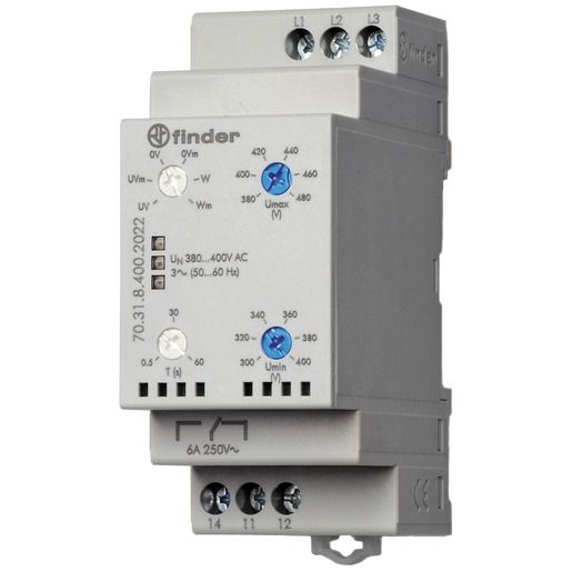 Finder ÜBW.RELAIS 3PH AC 400VAC / FINDER 70.31.8.400.2022