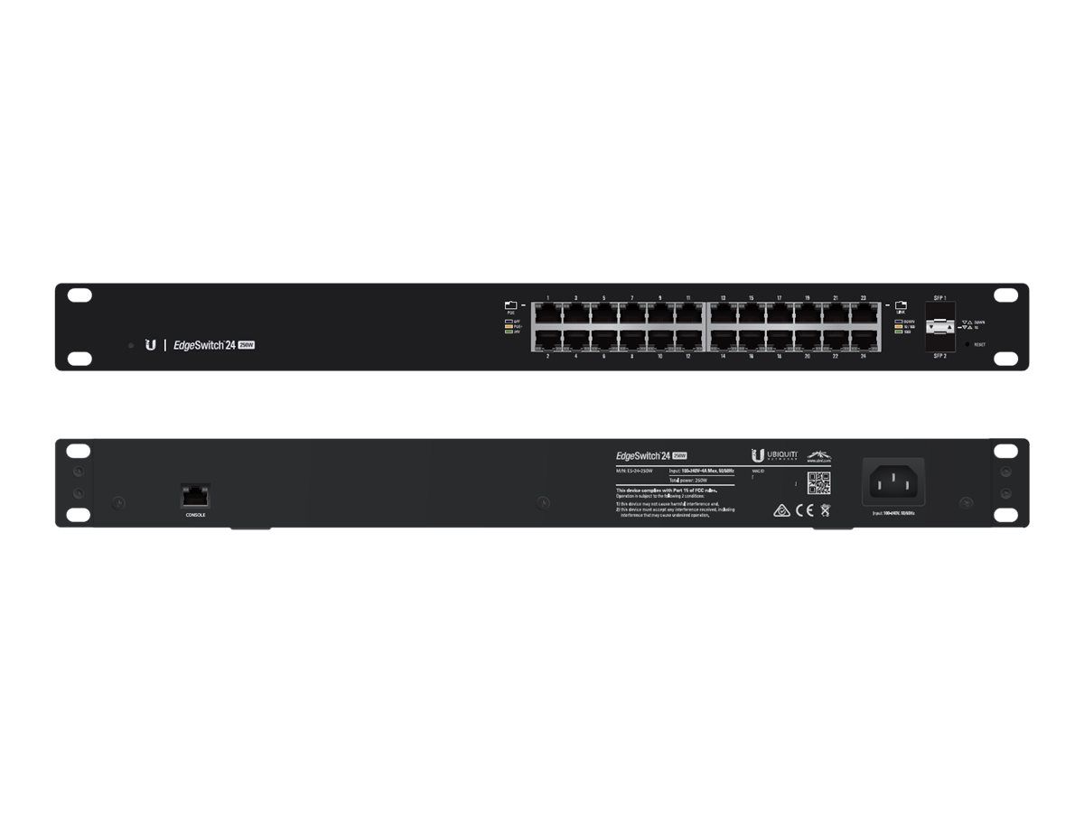 Ubiquiti EdgeSwitch 24 - Switch - L3 - managed - 24 x 10/100/1000 (PoE+)