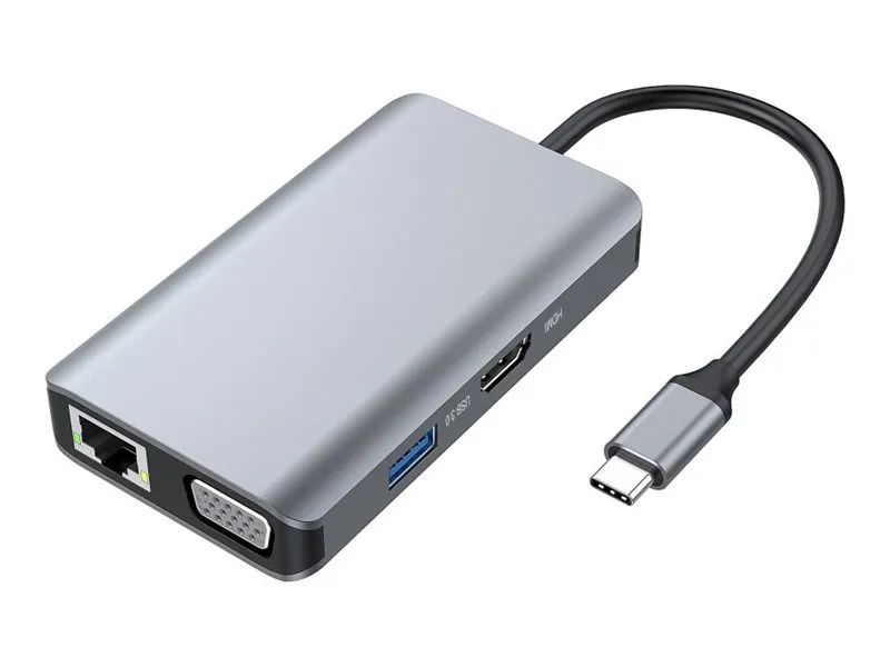 Conceptronic DONN21G - Dockingstation - USB-C 3.2 Gen 1