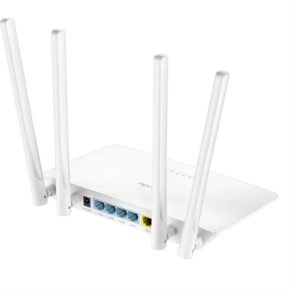 CUDY WR1200 - Wireless Router 4-Port-Switch - Wi-Fi 5