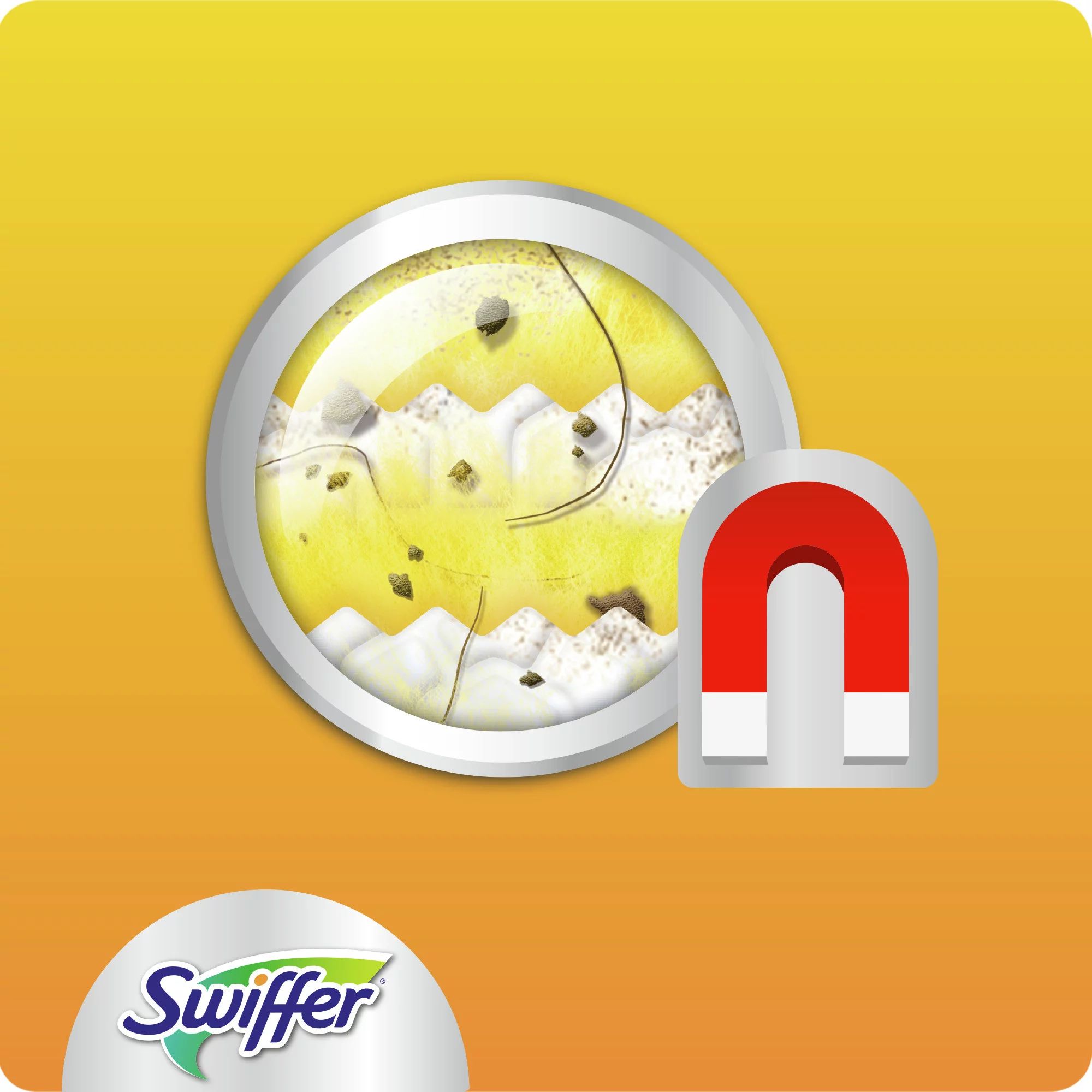 Swiffer Staubmagnet 360° XXL Starterkit + 1 Tuch (Hängevorrichtung)