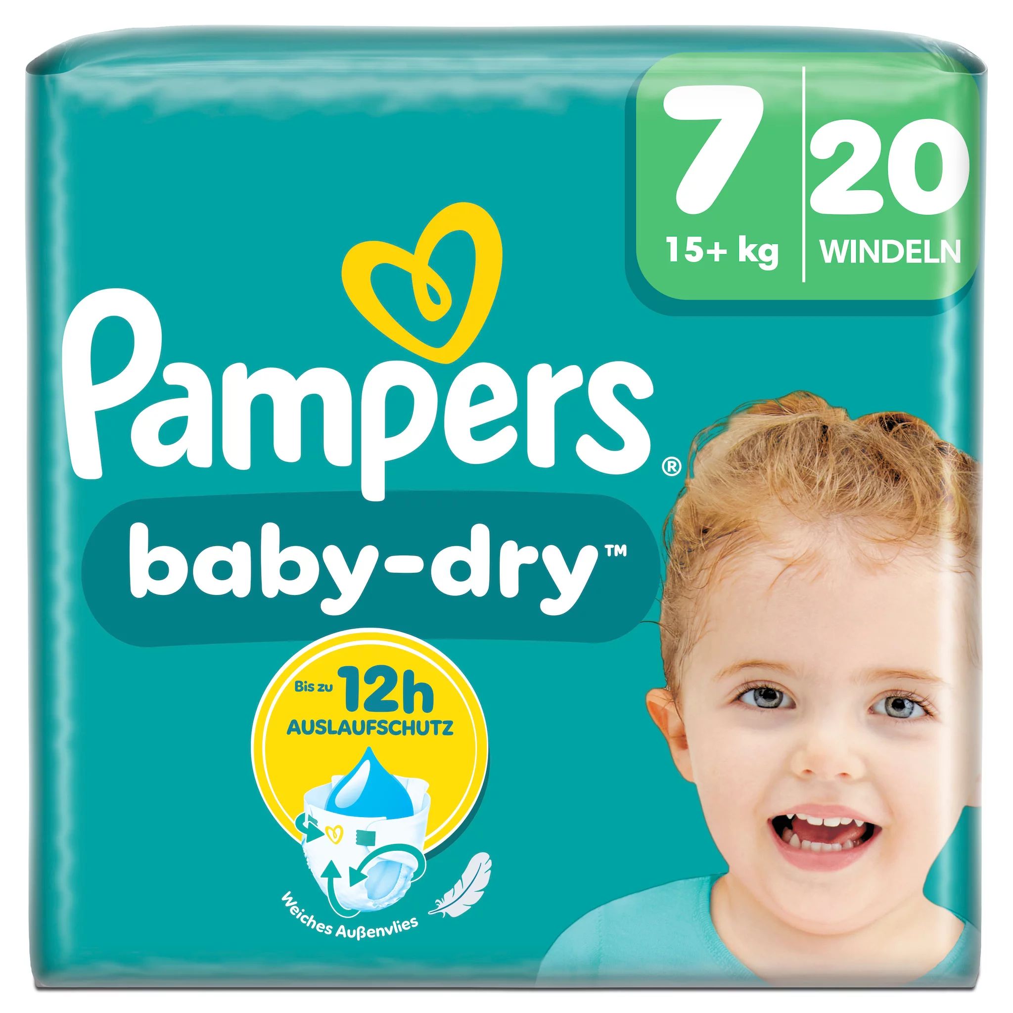 Pampers Baby Dry Gr.7 Extra Large 15+kg Single Pack