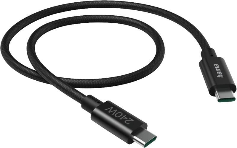 Hama 201702 240W USB-Kabel,USB C-C,1,5m,5GB