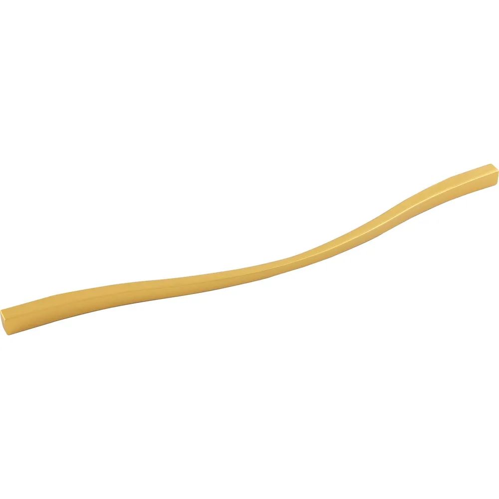 Estamp Möbelgriff Fluid LA 192/224 mm, Breite 236 mm, ZN gold matt lackiert