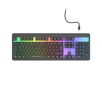 uRage Gaming-Keyboard "Exodus 215 Illuminated", Schwarz, QWERTZ DE
