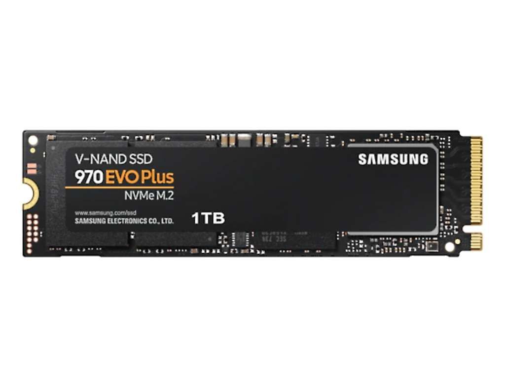 Samsung 970 EVO Plus MZ-V7S1T0BW - 1 TB SSD - intern - M.2 2280 - PCI Express 3.0 x4 (NVMe)
