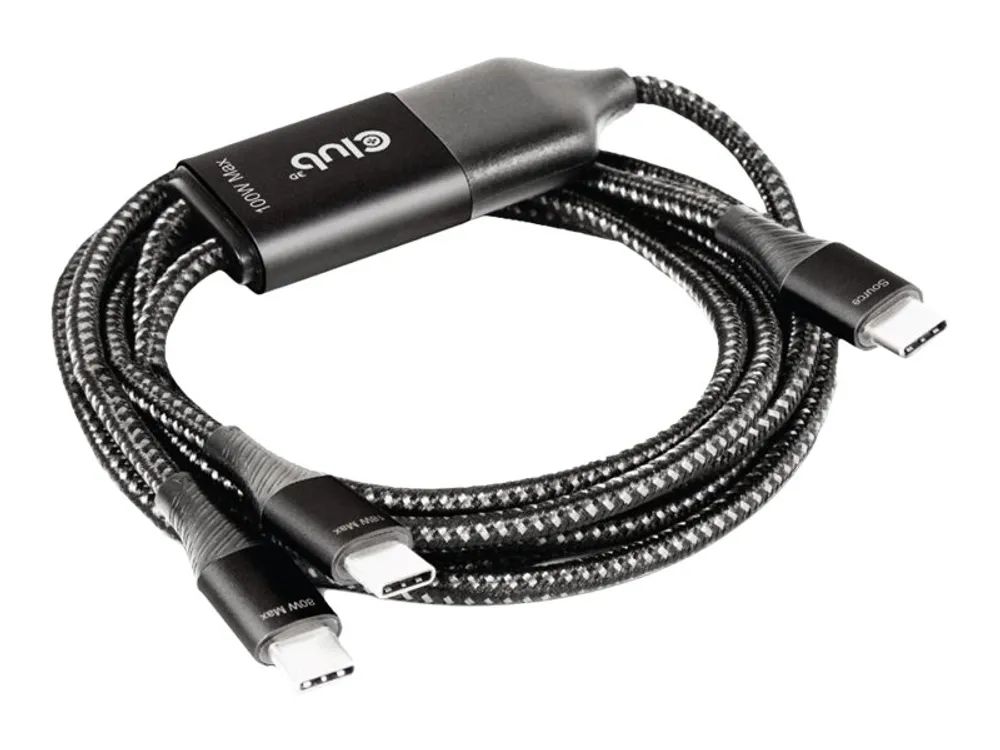 Club 3D USB-Kabel - 24 pin USB-C (M) zu 24 pin USB-C (M)