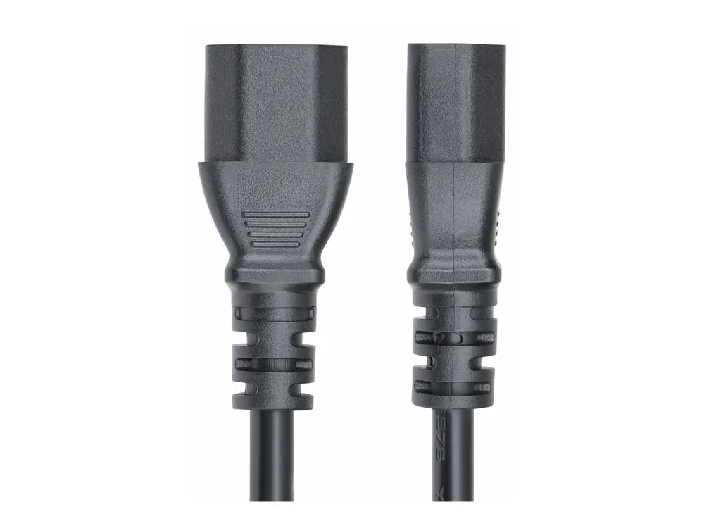 StarTech.com 4.5m Power Extension Cord, C14 to C13, 15A 250V, KEMA-KEUR