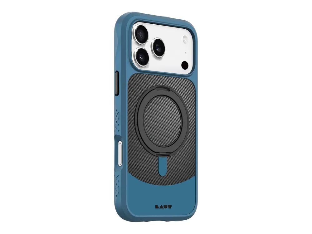 Laut International Laut Carbon Matter - Hintere Abdeckung für Mobiltelefon - widerstandsfähig - kompatibel mit MagSafe - Karbon, Polycarbonat, Thermoplastisches Polyurethan (TPU)
