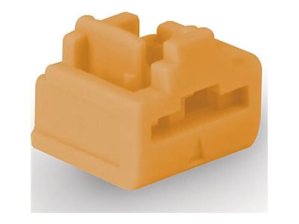Lindy LAN-Portblocker - orange (Packung mit