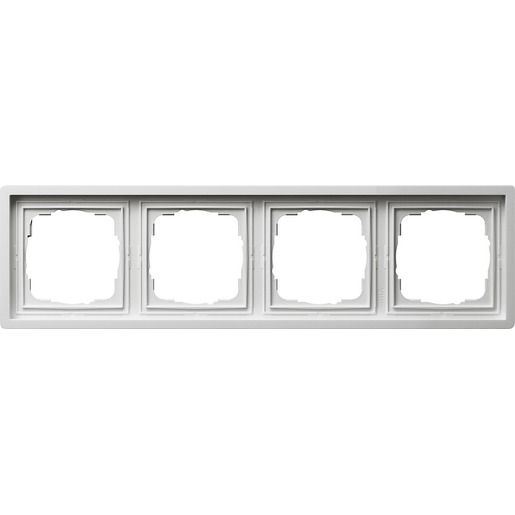Gira RAHMEN 4-FACH BRUCHSICHER / GIRA N0214112RWS GL. 0214112