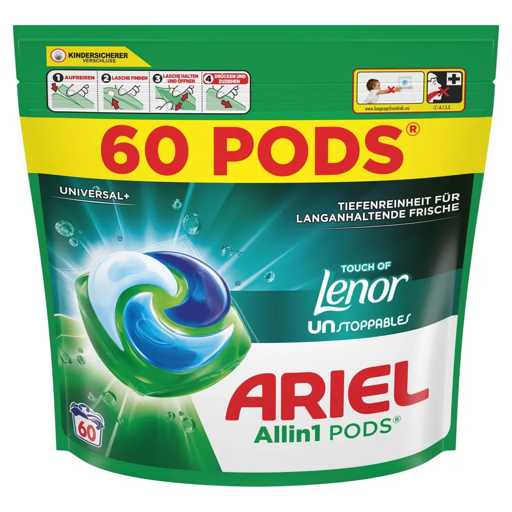 Ariel All-in-1 Pods Touch of Unstoppables 