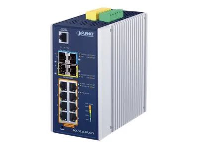 Planet IGS-5225-8P2S2X - Switch - L3 - managed - 8 x 10/100/1000 (PoE+)