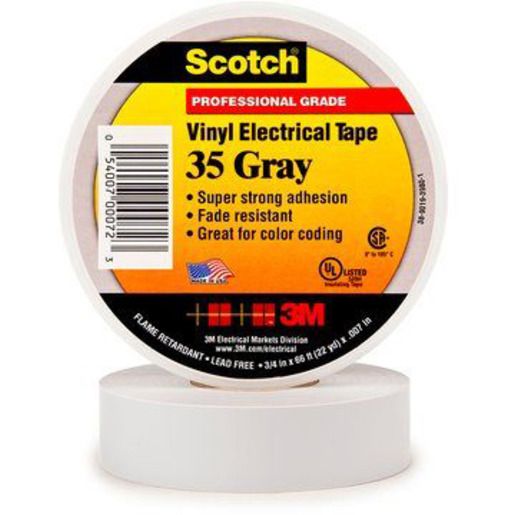3M ISOLIERBAND SCOTCH 19MM 20M GR / 3M NR.35 7100239019