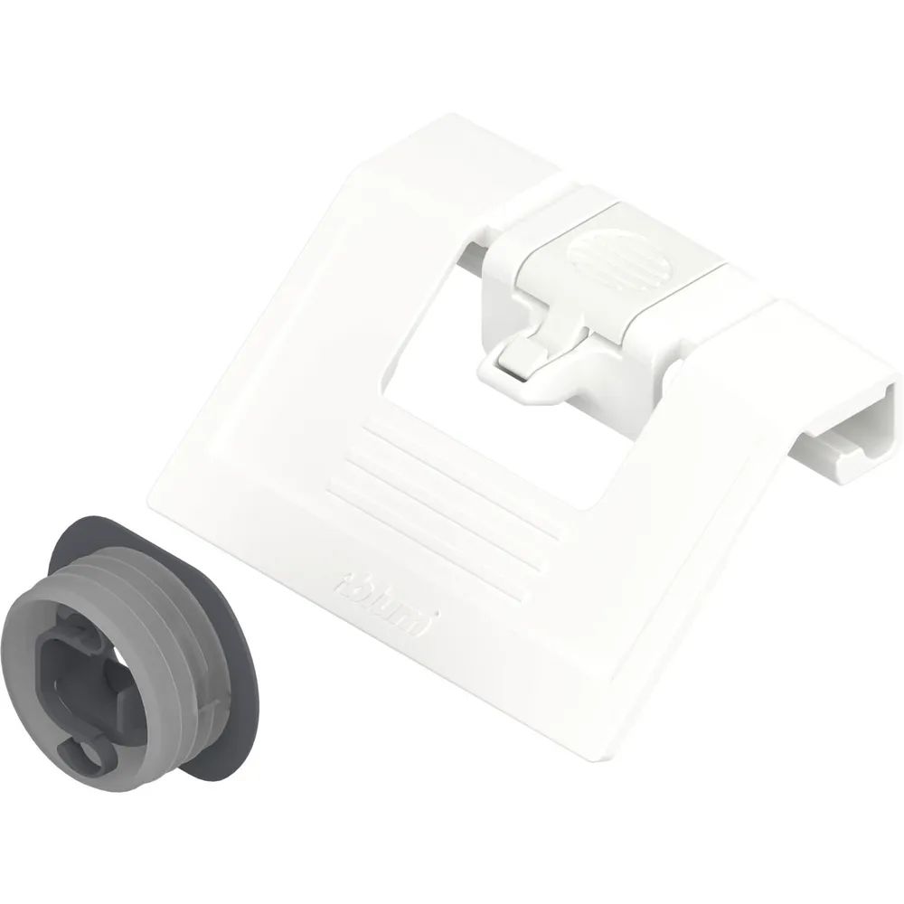 BLUM TANDEMBOX antaro Griff/Mitnehmer Innenschubkasten, Kunststoff Seidenweiß