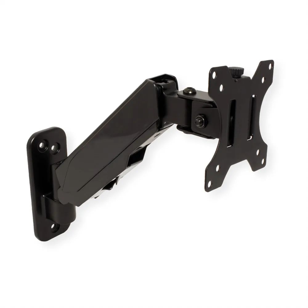 VALUE LCD-Arm, Wandmontage, 4 Gelenke, 17-32 Zoll, bis 8 kg, schwarz