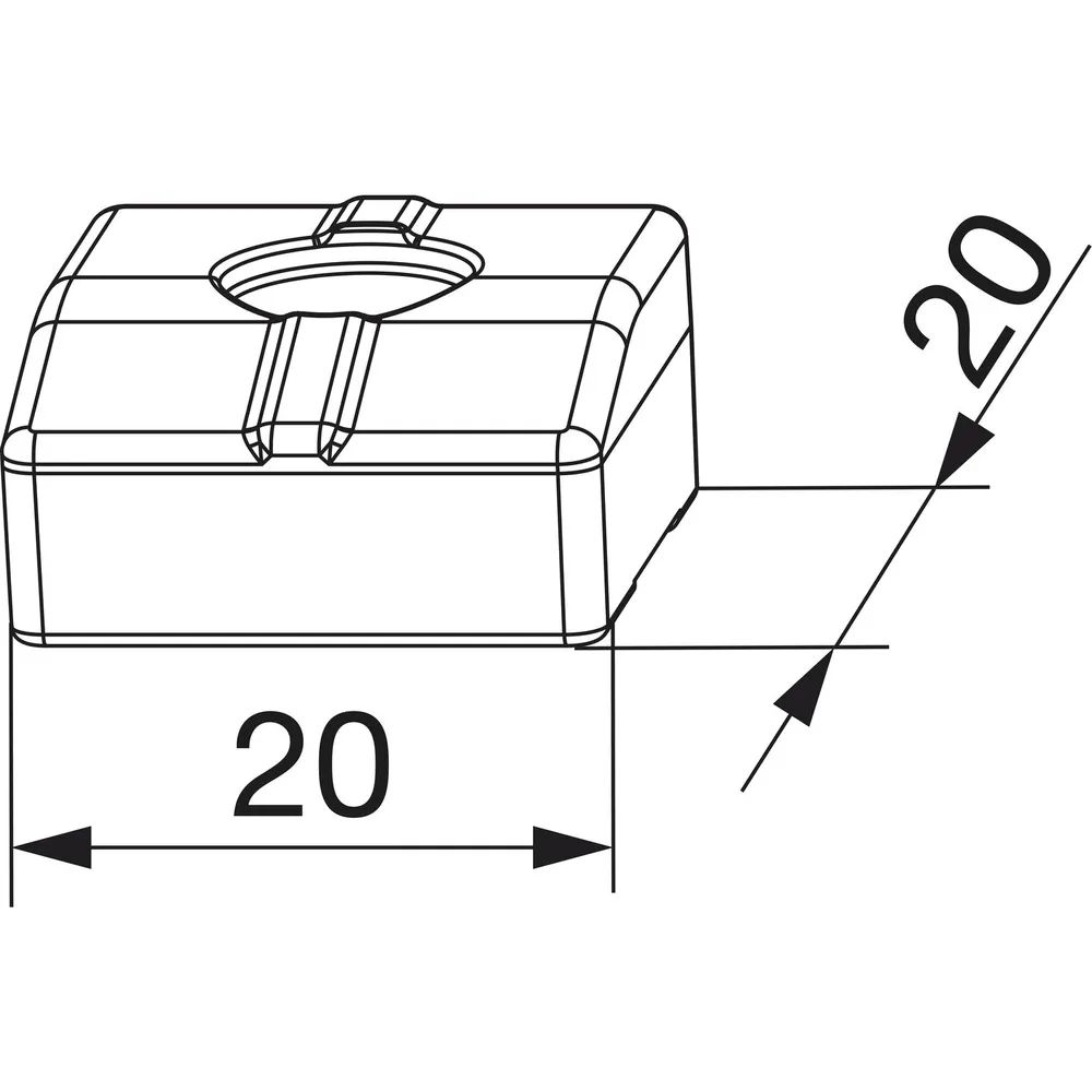 MACO Auflauf für Bodenschwelle, Flügelteil 10L, perlhellgrau RAL9022 (369789)