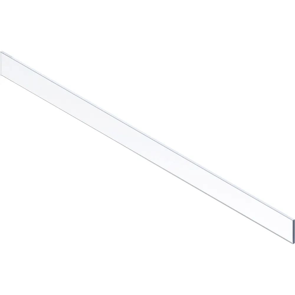 BLUM MERIVOBOX Einschubelement-Vorne, H=75, KB=1200 (18/19), Glas klar
