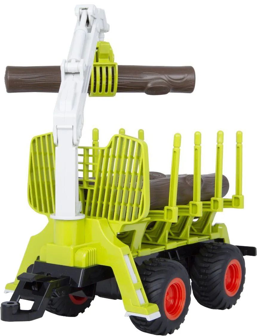 Jamara e.K. Holzrückewagen mit Kranarm 1:24S