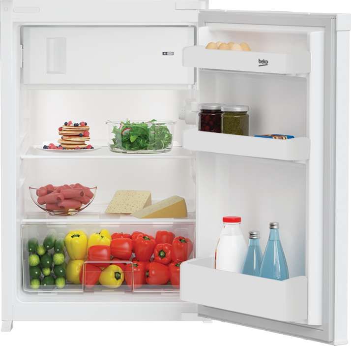 Beko B1754N Tischkühlschrank mit Gefrierfach, 97L