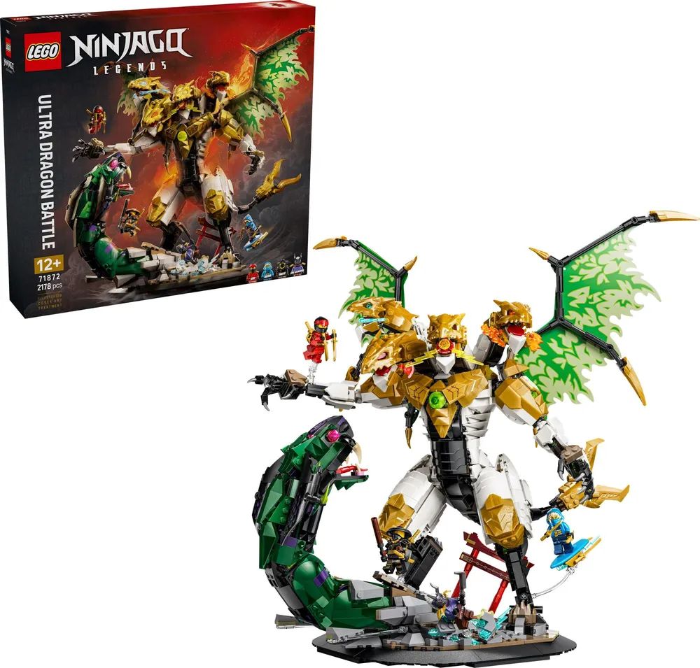 LEGO 71872 Ninjago Duell mit dem Ultradrachen