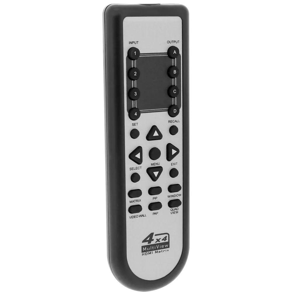 InLine HDMI 4x4 Multi View Matrix / Videowand Switch - 4 Eingänge auf 4 Ausgänge