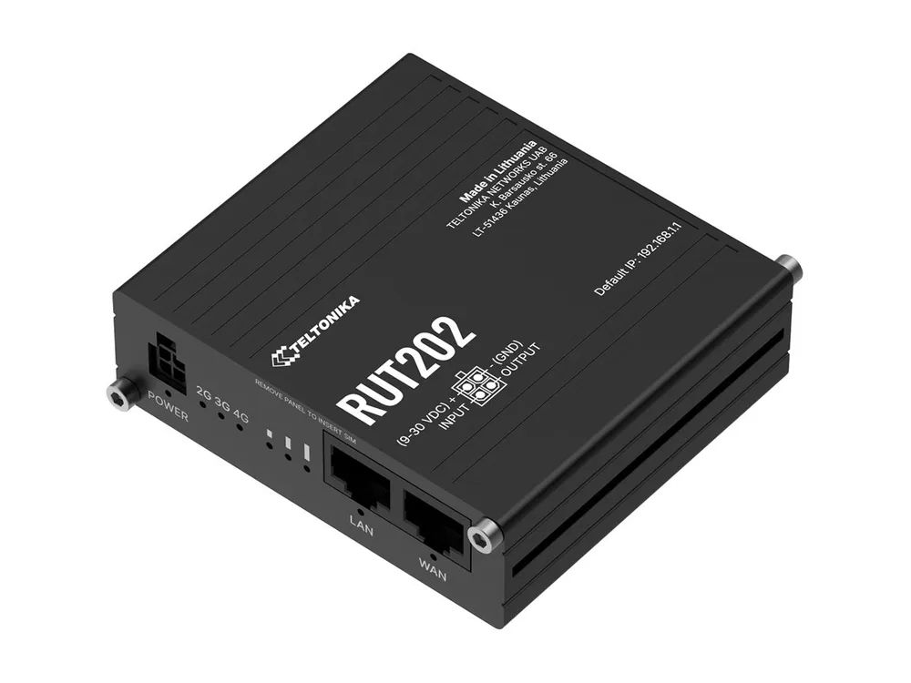 Teltonika RUT202 - Wireless Router - WWAN - 4G