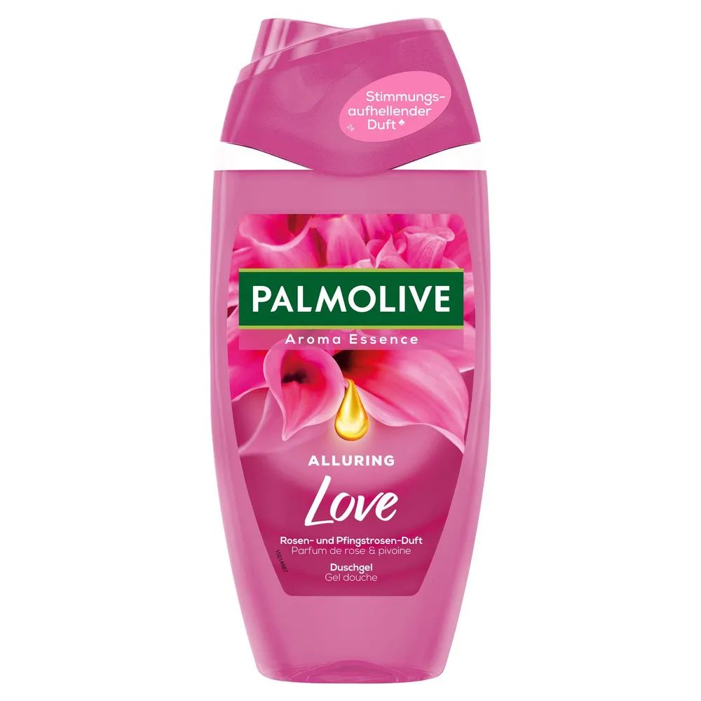 Palmolive Aroma Essence Alluring Love Duschgel 250ml - mit Rosen- und Pfingstrosen-Duft
